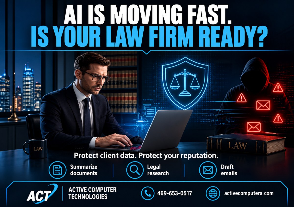 AI Is Moving Fast. Is Your Small-Medium Sized Law Firm's Security Keeping Up?